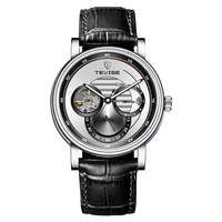 Automatische Skelett-Uhr für Herren mit Mehrfarbigem Zifferblatt, Wasserdichte Armbanduhr im Großhandel