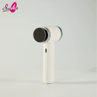 Nouvelle Lime à Pieds Électrique Rechargeable pour Pédicure, Éliminateur de Callosités Portable, Lime à Pieds avec 60 Lames de Papier de Verre, Râpe à Pieds en Plastique Tendance