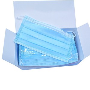 Masker Wajah medis bedah gigi <span class=keywords><strong>3</strong></span> Ply, masker wajah sekali pakai tidak ditenun, masker wajah dewasa Medis - Product Image 6