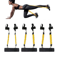 Bandes de résistance pour exercices de fessiers RTS Loop Sport, entraîneur de puissance des jambes avec ceinture de taille ou pour les jambes et les fessiers, cheville