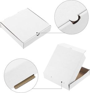 Scatola di <span class=keywords><strong>Pizza</strong></span> bianca per pizze fatte in casa e artigianato biscotti fatti in casa Taco scatole di <span class=keywords><strong>Pizza</strong></span> personalizzate - Product Image 3