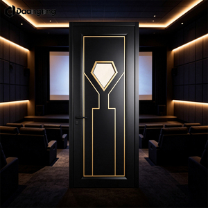 Puerta Acústica Insonorizada Comercial para Cine con Construcción de Acero Inoxidable y Alto Índice STC 50 - Product Image 1