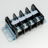 SCED Premium 4 polos 19mm CE CUL PC Rail Terminal Block USO en buenas propiedades mecánicas y rendimiento eléctrico