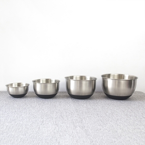 Cuencos mezcladores de acero inoxidable con cubierta, cuenco para ensalada, Beat, huevos, venta al por mayor - Product Image 3