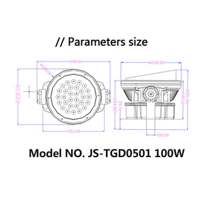 Đèn pha chiếu sáng cảnh quan RGB ngoài trời, đèn sân vườn, đèn chiếu sáng 60W 100W 200W 300W, đèn chiếu sáng sân vận động <span class=keywords><strong>LED</strong></span> 300W - Product Image 4