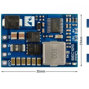 Control Remoto para Dron Matek BEC12S-PRO FPV, Regulador de Voltaje 5V/8V/12V-5A, Protección Contra Sobrecorriente, Autorecuperación, Piezas de Plástico - Product Image 3