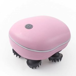 Masajeador de Cabeza de Silicona Multifuncional, Recargable, Ecológico, con Logotipo Personalizado en Color, para Aliviar el Estrés - Product Image 3