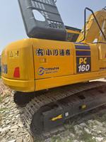 Pelle sur chenilles Komatsu Pc160 16t d'occasion | Machine d'occasion importée du Japon pour la construction et l'exploitation minière
