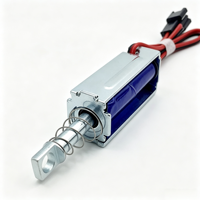 Serrure solénoïde électromagnétique push-pull DC12V 2A, course 5mm, performance stable, pour distributeur automatique