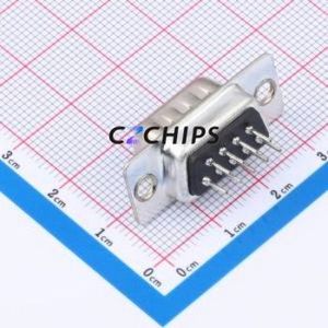 DS1034-09MBN0SS D-Sub/VGA Connector Through hole Component (THT) Connector Standard D-Sub Male 9P Through Hole - Product Image 2