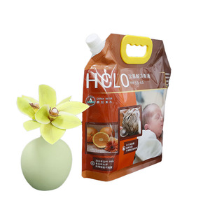 Pochette à bec en aluminium imprimée sur mesure Emballage debout de qualité alimentaire pour colostrum/jus/produits chimiques étanche à l'humidité, taille personnalisée - Product Image 3