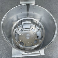 Industriële groentespinner 35L 70L Elektrische voedselontwateringsmachine voor sla, fruit, vlees, commerciële voedselverwerking