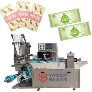 YB-SJ260 Machine d'emballage multi-emballage de fabrication de lingettes pliante entièrement automatique pour la fabrication de tissus humides pour bébés