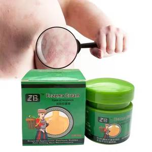ZB crema per la psoriasi per la dermatite e l'eczema a base di erbe farmaco Anti-prurito antibatterico eczematoide crema per la cura della pelle - Product Image 5