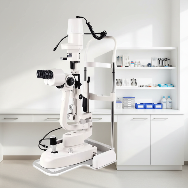 SL-320 Hospital Ophthalmic Equipment LED Slit Lamp Eye test Slit Lamp Microscope