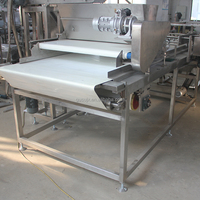 GUSU Nouvelle machine à saupoudrer les graines de sésame en acier inoxydable, épandeur pour la distribution de granulés sur les aliments