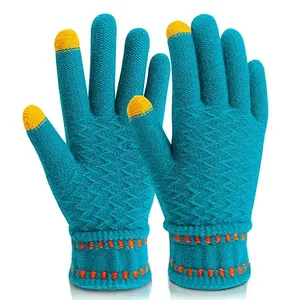 Gants chauds d'hiver de qualité supérieure Gants d'hiver Écran tactile Gants d'hiver Hommes Personnaliser Logo En Gros - Product Image 3