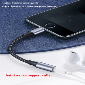 <span class=keywords><strong>Adaptateur</strong></span> audio AUX <span class=keywords><strong>8</strong></span> broches vers prise femelle 3,5 mm, convertisseur de casque iOS <span class=keywords><strong>pour</strong></span> accessoires de smartphone <span class=keywords><strong>iPhone</strong></span> (vente en gros) - Product Image 3