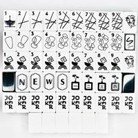 Mahjong américain moderne et minimaliste, jeu de société familial de 160 tuiles en acrylique au design personnalisé pour le divertissement