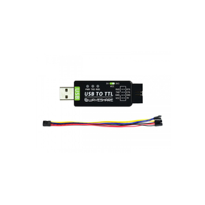 ตัวแปลง USB เป็น TTL ของ Waveshare สำหรับงานอุตสาหกรรม พร้อมชิป FT232RNL แท้ในตัว รองรับ <span class=keywords><strong>Win7</strong></span>/8/8.1/10/11 Mac Linux Android Wince - Product Image 1