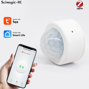 Sensor Gerak Zigbee PIR Detektor Inframerah Nirkabel Gerakan Tubuh Manusia Cerdas Sensor Gerak ZigBee <span class=keywords><strong>Alarm</strong></span> Keamanan Rumah Pintar - Product Image 3