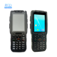 Terminal de collecte de données mobile industriel Android portable 3,2 pouces avec scanner de codes-barres 2D, clavier robuste 1,3 GHz – En stock