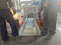 Máquina Perfiladora de Rollos para Vigas de Acero en C y U de Gran Tamaño de 8 Pulgadas
