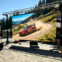 7680Hz Outdoor P1.9 P2.6 P3.9 4K 8K Indoor Gebogene Bühnen-LED-Anzeigetafel für Digitale Virtuelle Produktion LED-Videowand-Panel
