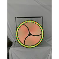 Nouveaux produits 200W Led rétro rétro rétroéclairage couleur avec bande LED lavage Flash Dj lumière pour le contrôle Dmx en arrière-plan