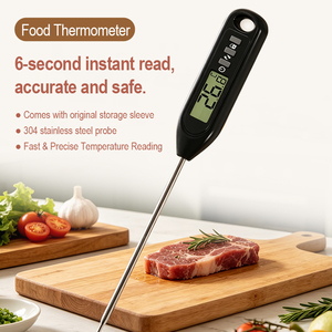 <span class=keywords><strong>Thermomètre</strong></span> alimentaire numérique <span class=keywords><strong>électronique</strong></span> avec capteur haute précision, <span class=keywords><strong>thermomètre</strong></span> <span class=keywords><strong>professionnel</strong></span> pour la cuisine et le barbecue - Product Image 3