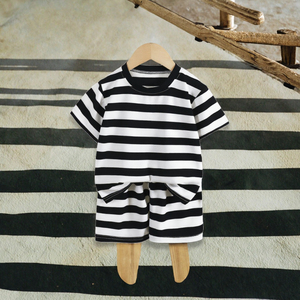 Conjuntos de Dos Piezas de Ropa Casual para Niños de 1 a 8 Años con Estampado Animal, Manga Corta y Pantalones Cortos, Nueva Colección de Verano, Venta al Por Mayor - Product Image 2
