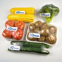Film rétractable en polyoléfine (POF) haute Performance pour l'emballage de paquet de film rétractable anti-buée POF légumes et fruits aliments