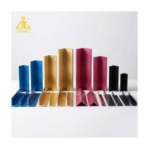 มุมอะลูมิเนียมสำหรับงานตกแต่งภายในและสถาปัตยกรรม ใช้สำหรับป้องกัน<span class=keywords><strong>ผนัง</strong></span>ยิปซัม - Product Image 3