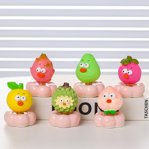 การ์ตูนผลไม้ตกแต่งโต๊ะเรซิ่นชุดหลายชิ้นอุปกรณ์สำนักงานดีไซน์ร่วมสมัย - Product Image 1