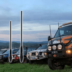 Antenne décorative robuste à ressort pour SUV tout-terrain 60cm 75cm 0MHz - Product Image 1