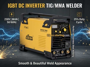 Nouvelle soudeuse TIG/MMA JUAB TIG-200S 230V 8kva 50/60hz 25% <span class=keywords><strong>de</strong></span> cycle <span class=keywords><strong>de</strong></span> travail IGBT DC INVERTER pour acier inoxydable, moteur DC portable, garantie 1 an - Product Image 2