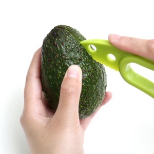 3 In 1 affettatrice per Avocado burro di karitè pelapatate taglierina separatore di polpa coltello di plastica utensili da cucina utensili da cucina - Product Image 2