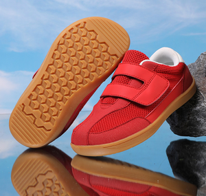 Zapatos Deportivos Casuales para Niños, de Corte Bajo, Punta Ancha, Tejidos, con Plantilla Transpirable de EVA, Zapatos Descalzos para Niños - Product Image 3