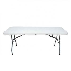Mesas Plegables Ajustables de Alta Calidad para Fiestas, Mesas Plegables Portátiles de Plástico Rectangulares de 6 y 8 Pies - Product Image 4