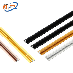 Dafuxin OEM hình chữ T hợp kim nhôm trang trí TRIM bền chống ăn mòn và dễ dàng để cài đặt để sử dụng nhà - Product Image 4