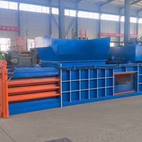 Nouvelle presse à carton horizontale automatique hydraulique, haute sécurité, pour les grandes usines de recyclage
