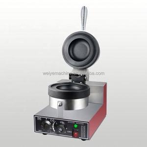 Machine à gaufres coréenne professionnelle chauffante pour hamburgers, gaufrettes et cornets de crème glacée - Product Image 2