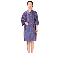 Peignoir Kimono Personnalisé de Haute Qualité avec Poches pour SPA, Salon de Coiffure, Fêtes, Beauté, Robes de Chambre pour Femmes