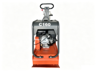 Compacteur à plaque vibrante C-160 160 kg, compacteur de route pour sable, compacteur à plaque avec moteur à essence