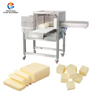 Cheap Price Meat Tofu Mozzarella Camembert Milk Curd Sausage Spam Pork Luncheon Cheese Slicer Dicer Slicing Dicing Machine