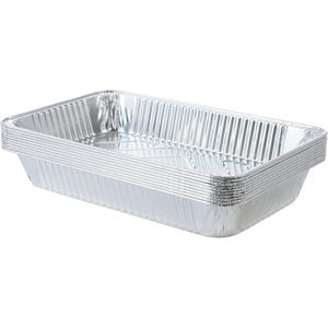 Heavy Duty 21 X 13 Full Size Sheet Pan Aluminum Tray Full Size Deep Aluminum Steam Table Pans with <b>Foil</b> Lid 100g/120g/130g - Product Image 3