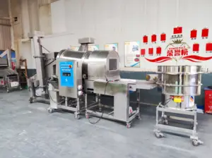 Impanatrice di pollo a tamburo materiale Sus304 di nuova produzione in fabbrica