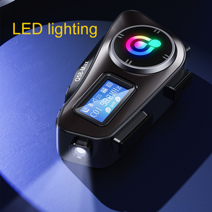 Q58 Max xe máy Mũ bảo hiểm Walkie-Talkie in-ear Loa LED Đèn pin biểu tượng tùy chỉnh máy nghe nhạc không dây cho Tai nghe <span class=keywords><strong>Bluetooth</strong></span> - Product Image 5