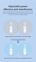 Antena omnidireccional de fuente de alimentación POE, Puerto 3 GE, punto de acceso inalámbrico empresarial de 1300Mbps de banda de 2,4 Dual G 5,8G para exteriores, 2 unidades