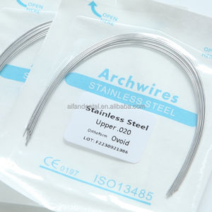 [Aifan Dental ] 10 Stks/zak Tanddraden Super Kwaliteit Orthodontische Roestvrijstalen Archwires - Product Image 4